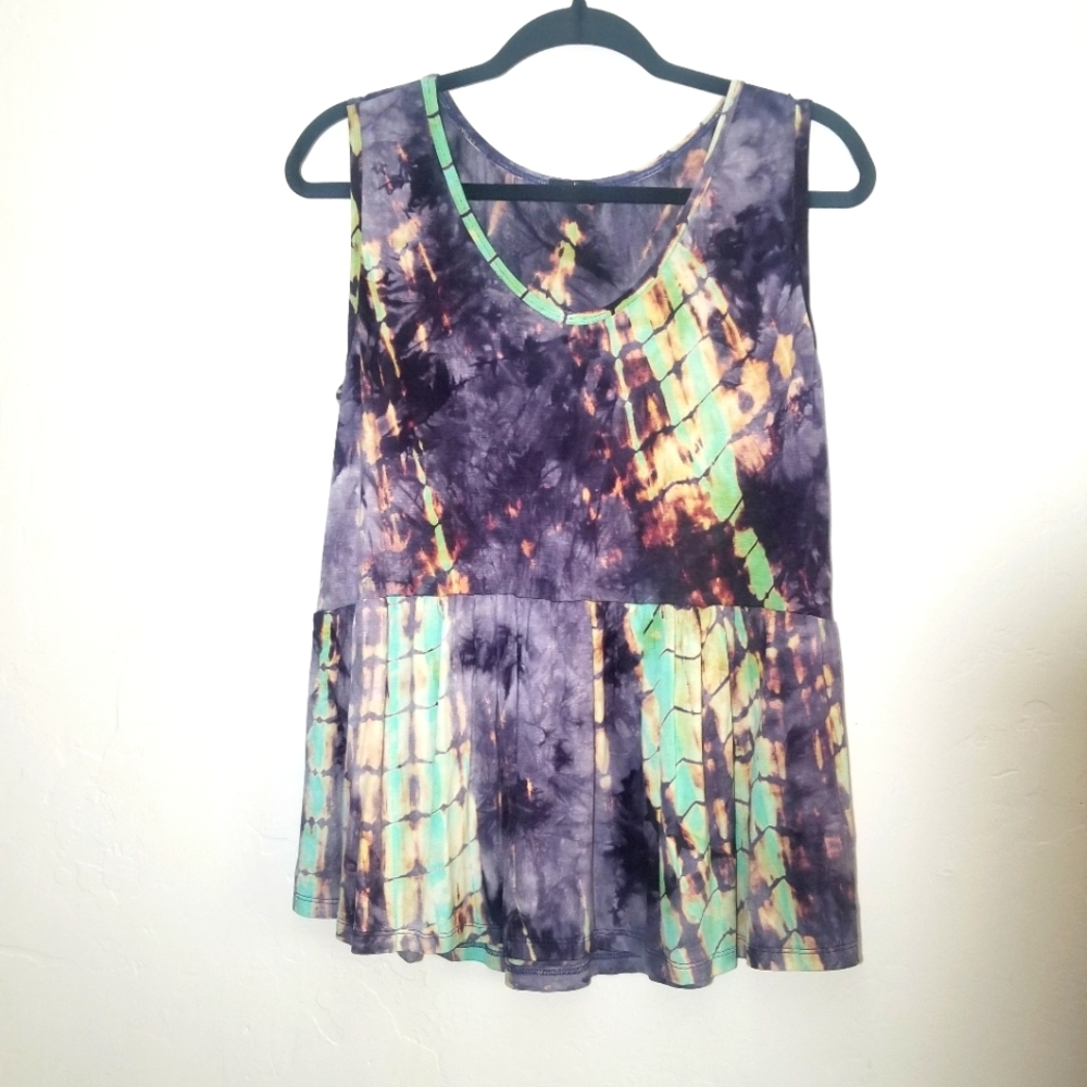 Tie dye tank